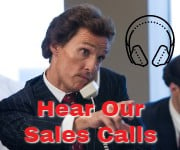 Hear Live Sales Calls